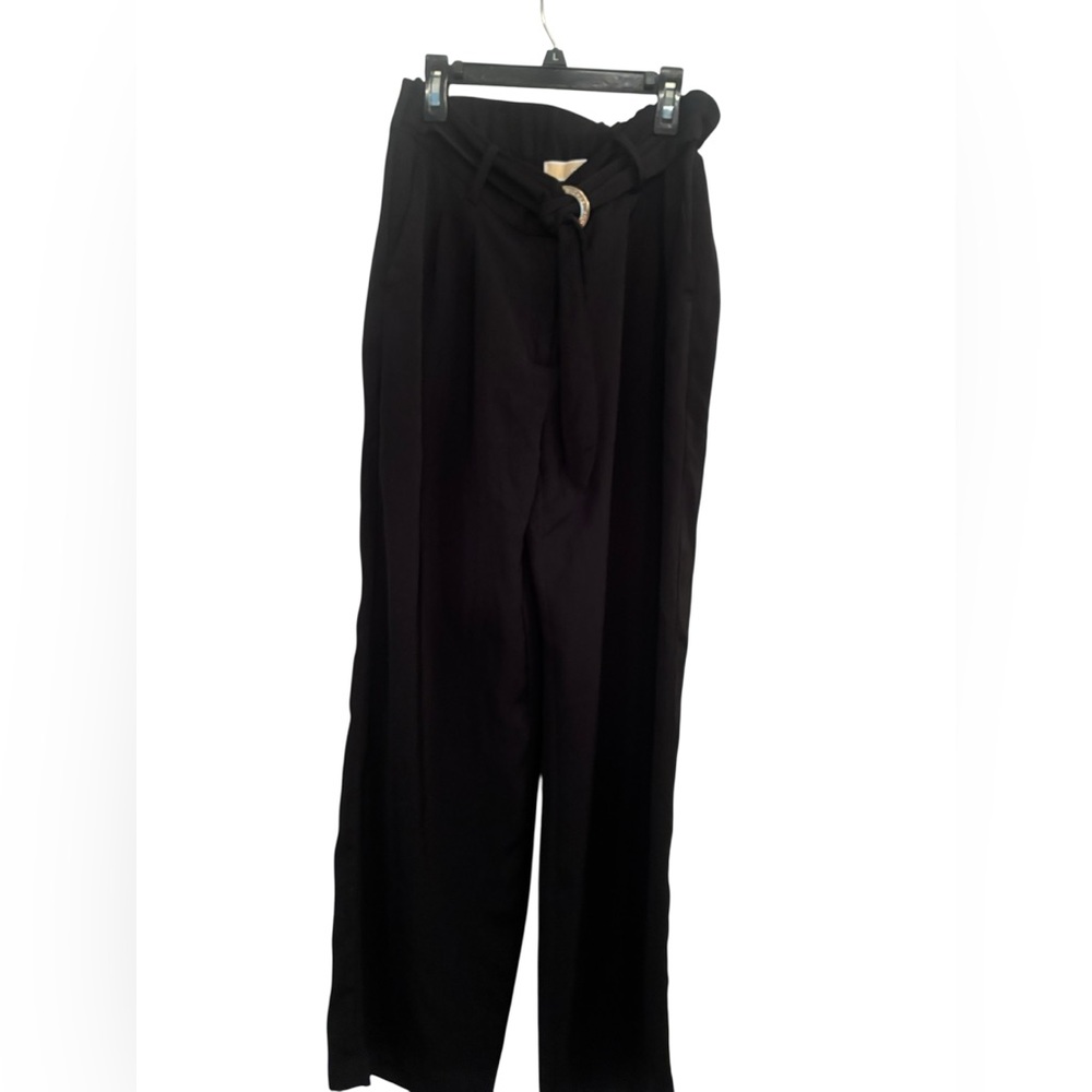 Michael Kors Black Wide Leg Pants